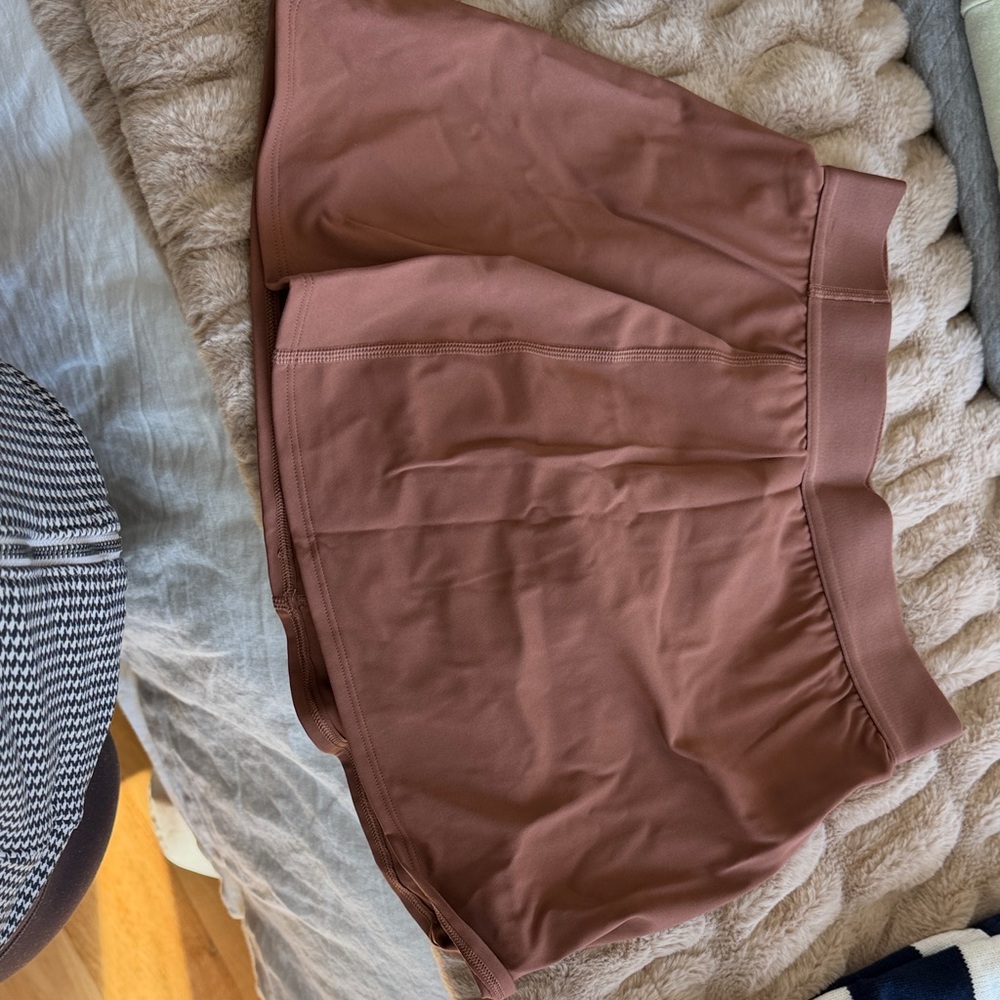 Aritzia Mauve Brown Athletic Skirt